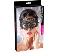 Cottelli Collection Accessoires Masque Broderie - Couleur : noir
