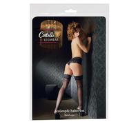 Cottelli Collection Bas Couture Jarretières Noir Taille 4