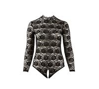 Cottelli Collection Body avec Manches Longues en Dentelle Taille XXL Noir