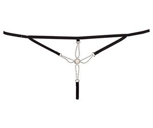 Cottelli Collection Chaîne Étoile de Mer en Noir Taille M/L