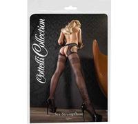 Cottelli Collection - Collants ruban noir, Taille:S