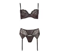 Cottelli Collection Combinaison avec Manches Longues Sexy Ensemble de Lingerie