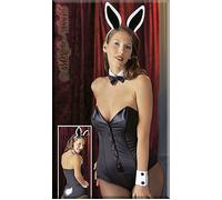 Cottelli Collection Ensemble Bunny 5 pièces Sexy Frech Noir Blanc