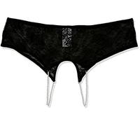 Cottelli Collection Entrejambe Culotte avec Perles Lingerie Sexy Taille 3XL