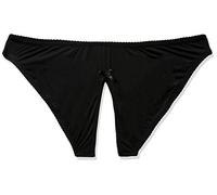 Cottelli Grande Taille - culotte en dentelle ouverte (noire) - 3XL