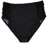 Cottelli Collection Haute Culotte Bikini, Noir, Taille XL Noir X-Large
