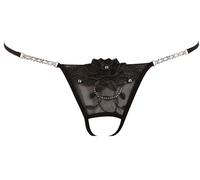 Cottelli Collection Lingerie String Ouvert avec Strass Taille M/L