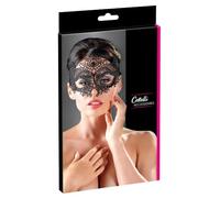Cottelli Collection Masque Brodé avec Dentelle Noir