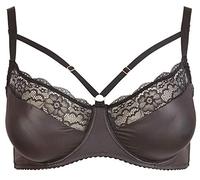 Cottelli Collection Mat Soutien-Gorge avec Dentelle Inserts, Noir, Taille 95E Noir