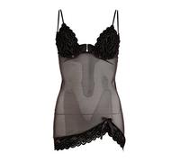 Cottelli Collection Nuisette avec Bonnets Amovibles Taille 80C/M Noir