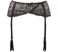 Cottelli Collection Porte-Jarretelles Dentelle Noir/Transparent Taille M