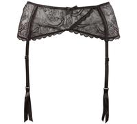 Cottelli Collection Porte-Jarretelles Dentelle Noir/Transparent Taille S