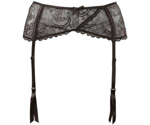 Cottelli Collection Porte-Jarretelles Dentelle Noir/Transparent Taille XL