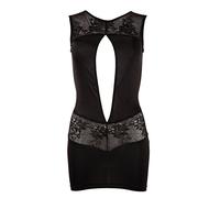 Cottelli Collection Robe avec Grande Décolleté Taille S Noir