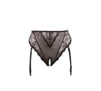 Cottelli Collection Slip Jarretelle Ouvert Taille XL Noir