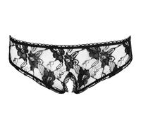 Cottelli Collection Slip Ouvert Dentelle Noir Taille L
