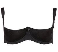 Cottelli - soutien-gorge demi-bonnets grande taille - dentelle noire