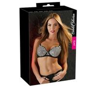 Cottelli Collection Soutien-Gorge Pailleté, Argent, Taille 80C