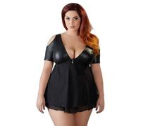 Cottelli Collection Top Manches Courtes, Noir, Taille 2XL Noir XX-Large