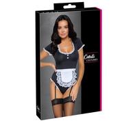 Cottelli COSTUMES 24709851051 Déguisement de serveuse Noir Et Blanc XL