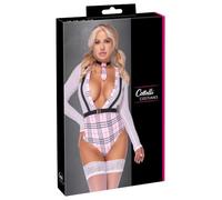 Cottelli Costumes Schoolgirl Costume pour femme White/Pink/Black M