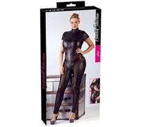 Cottelli CURVES Jumpsuit with Net-27304481041 Noir L