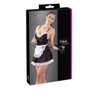 Cottelli - déguisement soubrette avec tablier - noir et blanc - XL