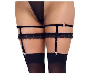Cottelli - jarretière décorative - noir
