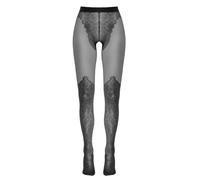 Cottelli Legwear Crotchless Collants pour femme Black 3