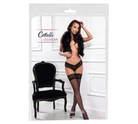 Cottelli Legwear Hold-up Bas pour femme Black 5