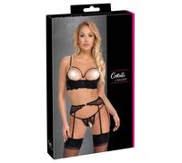 Cottelli LINGERIE Armature Peek A Boo-Hebe-Bh Et Ouvert String Avec