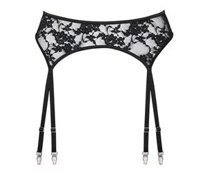 Cottelli Lingerie Ceinture Porte-Jarretelles pour femme Black L/XL