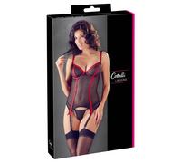 Cottelli LINGERIE Erostisches Haut à Bretelles Et String Ensemble de Bicolore