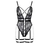 Cottelli Lingerie Femme Body Noir XL