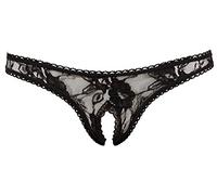 Cottelli Lingerie Femme String & Rio Noir S