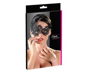 Cottelli - Masque asymétrique brodé - noir