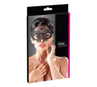 Cottelli - Masque brodé effet dentelle (noir)
