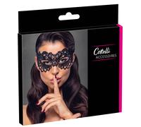 Cottelli - Masque orné de dentelle brodée (noir)