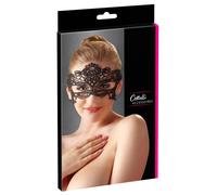 Cottelli - Masque pour les yeux effet dentelle brodée - noir