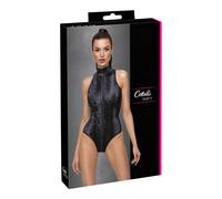 Cottelli Party - body serpent femme - simili cuir noir