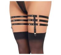 Cottelli - porte-jarretelles effet cuir - noir