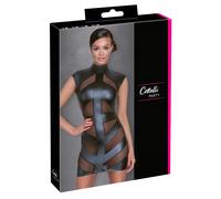 Cottelli - robe moulante brillante - noir - L