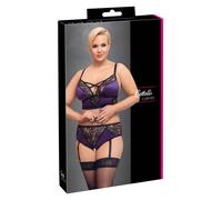 Cottelli Séduisant Ensemble : Satin-Spitze Bralette Avec Harnais