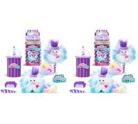 Cotton Candykins, Un Plaisir Tout Doux pour Tous, Peluche Douce Premium et Peluche Surprise à l’intérieur, Parfait pour Jouer et Collectionner, aux Filles et aux garçons de 5+ Ans (Lot de 2)