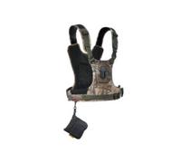 COTTON CARRIER Harnais pour 1 boitier - Housse Anti-Pluie - Camouflage