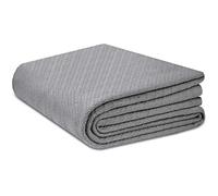 COTTON CRAFT - Couverture Thermique 100% Coton Doux de qualité supérieure - Super King - Gris - Blottissez-Vous dans Ces couvertures en Coton Super Douces et Confortables - Parfaite pour superposer