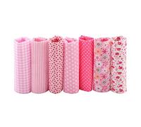 Cotton Craft Lot de 7 feuilles carrées pour patchwork 25 x 25 cm