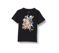 cotton division BONARUTTS015 T-Shirt - Garçon - Noir - S / 8 ans