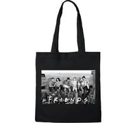 cotton division Bwfrienbb006 Mixte TOTE BAG, Noir, Taille unique