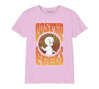 cotton division Casper « Seeing is Believing » T-Shirt Fille GICASPETS004, Rose, Taille 08 Ans